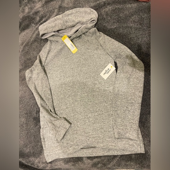 The brushed tulip hem hoodie - Picture 4 of 5